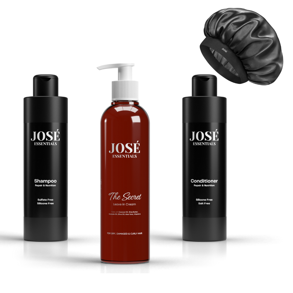 Curly Hair Bundle + Bonnet