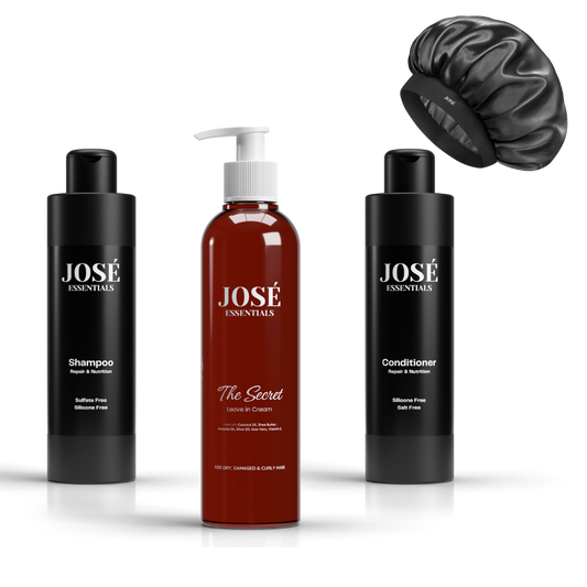 Curly Hair Bundle + Bonnet